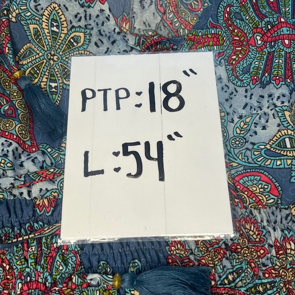 Anthropologie Boemo Paisley
Cottagecore Tiered Maxi Dress Women's Size M - Picture 8 of 8